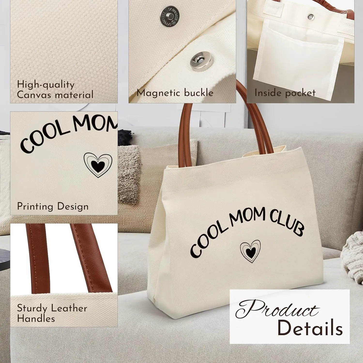 KLL Mom Bag Mothers Day Gifts： Gifts for Mom, New Mom Gifts, Christmas Gifts, Birthday Gifts for Mom