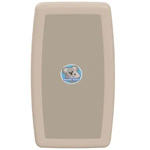 Koala Kare Surface-Mounted Vertical Baby Changing Station, Model KB301-00 (Beige)