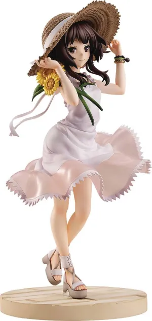 KonoSuba: Legend of Crimson: Megumin (Sunflower One-Piece Dress Version) PVC Figure, Multicolor