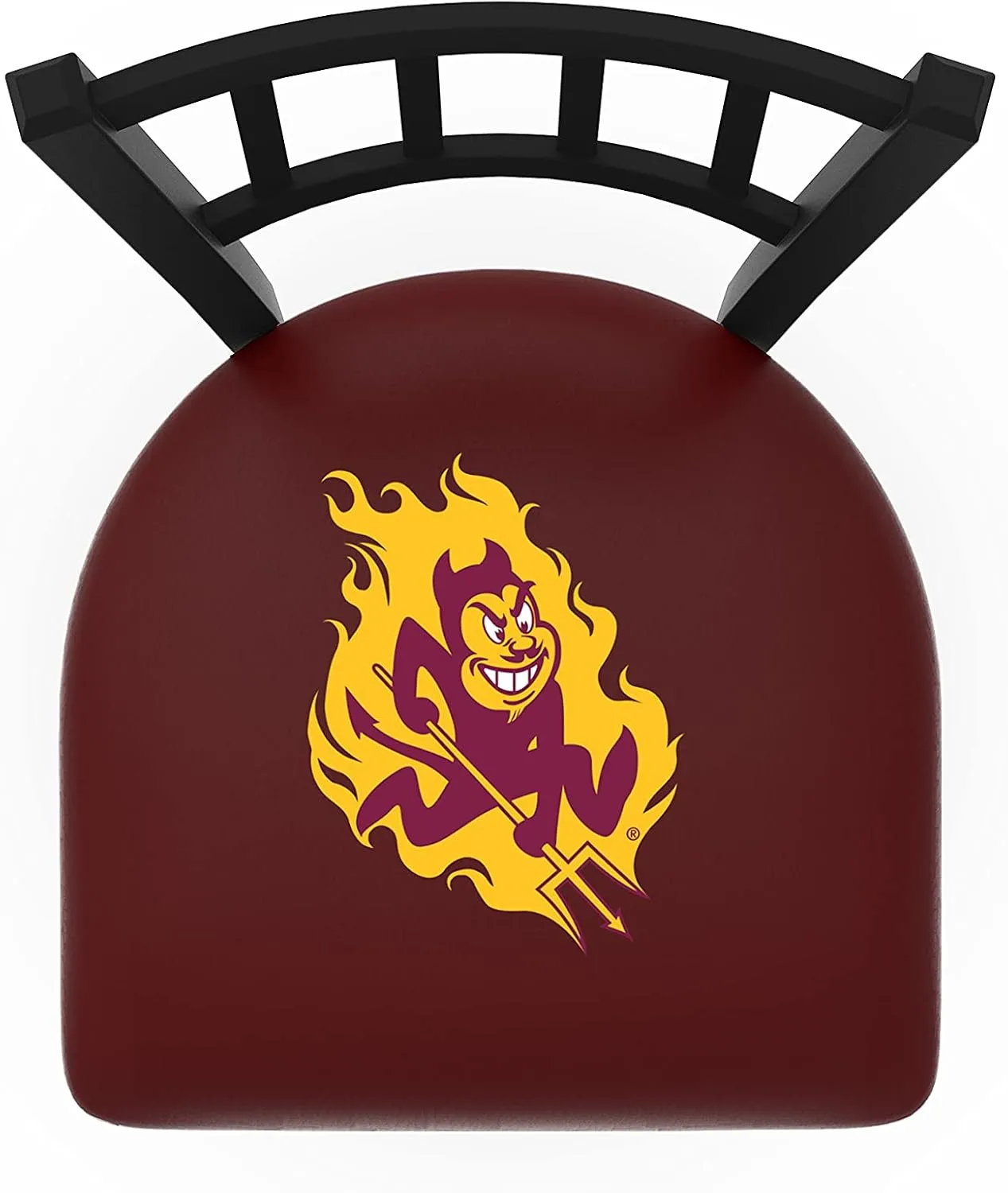 L018 Arizona State (Sparky) 25" Swivel Counter Stool with Black Wrinkle Finish