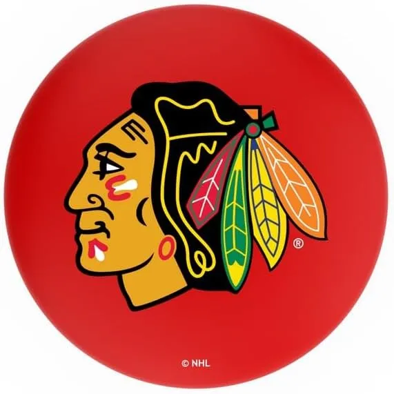 L8B2B Chicago Blackhawks 30" Swivel Bar Stool with Black Wrinkle Finish
