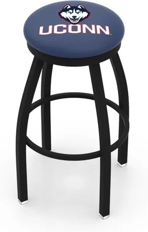 L8B2B Connecticut 30" Swivel Bar Stool with Black Wrinkle Finish