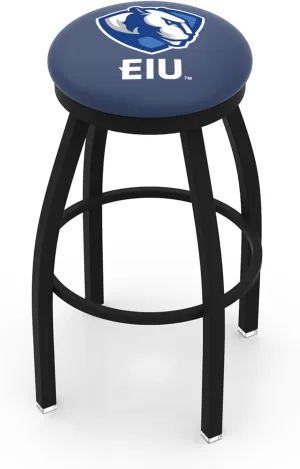 L8B2B Eastern Illinois 30" Swivel Bar Stool with Black Wrinkle Finish