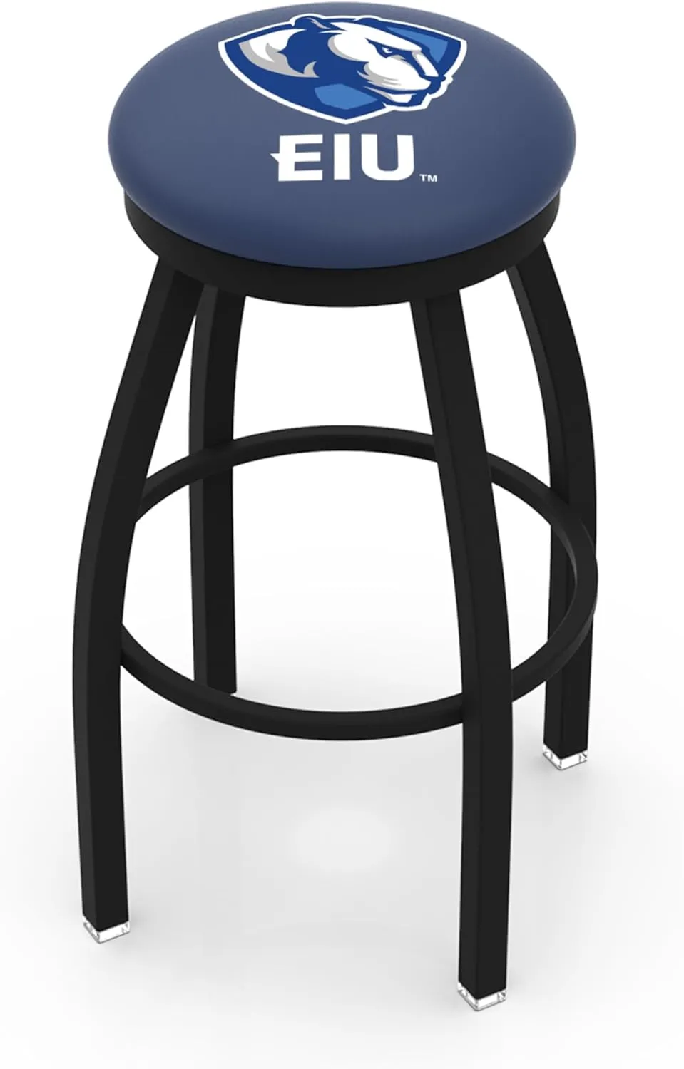 L8B2B Eastern Illinois 30" Swivel Bar Stool with Black Wrinkle Finish