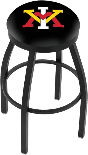 L8B2B Virginia Military Institute 30" Swivel Bar Stool with Black Wrinkle Finish