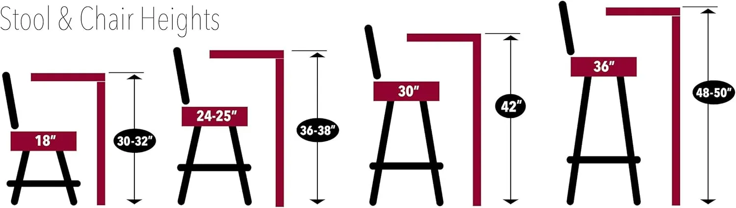 L8B3C Arizona State (Pitchfork) 25" Swivel Counter Stool with a Black Wrinkle and Chrome Finish
