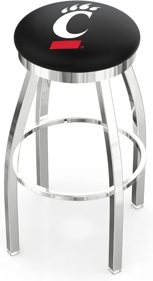 L8C2C Cincinnati 30" Swivel Bar Stool with Chrome Finish