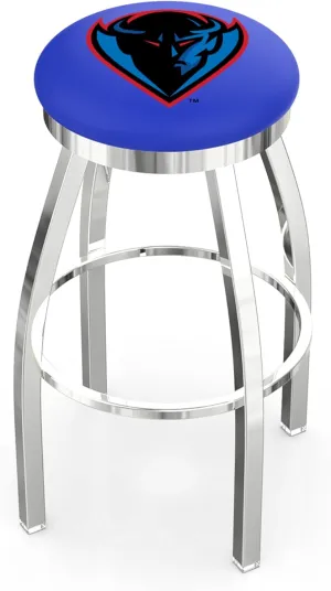 L8C2C DePaul 36" Swivel Bar Stool with Chrome Finish