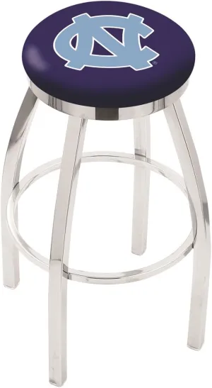 L8C2C North Carolina 30" Swivel Bar Stool with Chrome Finish