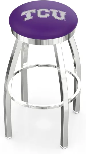 L8C2C TCU 30" Swivel Bar Stool with Chrome Finish