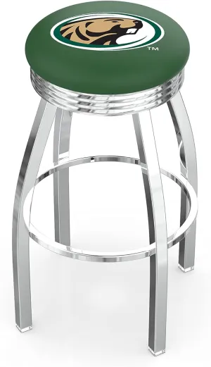 L8C3C Bemidji State 30" Swivel Bar Stool with Chrome Finish
