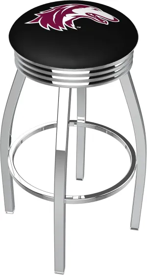 L8C3C Southern Illinois 30" Swivel Bar Stool with Chrome Finish