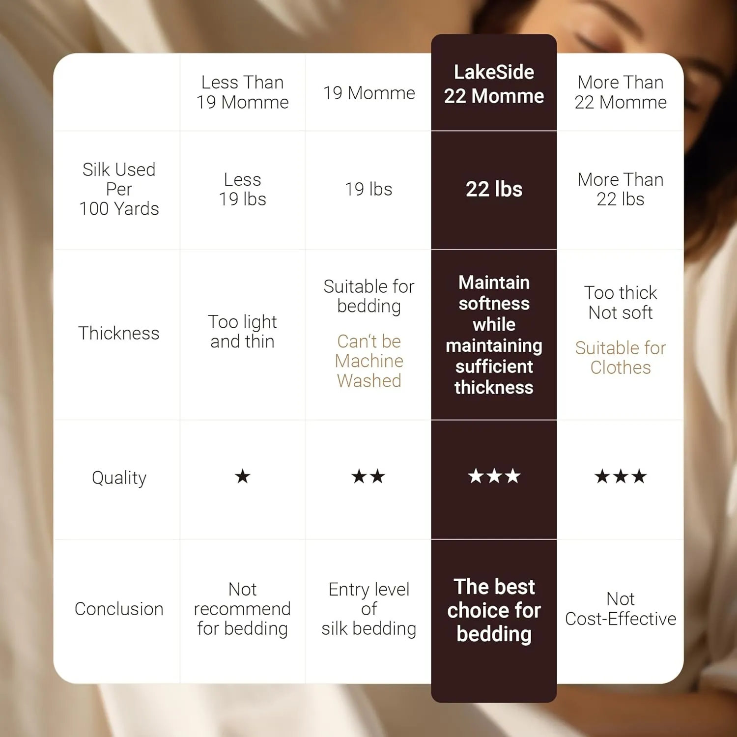 Lakeside Silk 100% Pure Mulberry Silk Pillowcase - 22 Momme 6A Grade - Nighttime Skincare & Hair Care Hydrating Pillow Cover - Sponge Wash Bag Included - Best Gift (Ice Flow, Queen (20"x30"))
