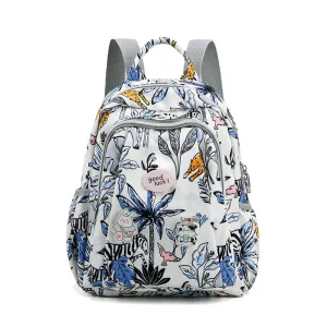 Large-capacity Mommy Bag Vertical Shoulders Casual Fashion Print