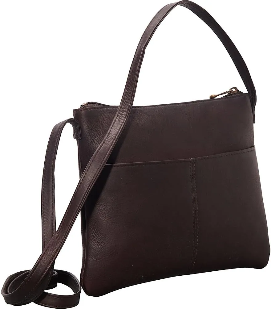 Le Donne Leather Slip Pocket Crossbody - Colombian Cowhide Leather Women’s Bag