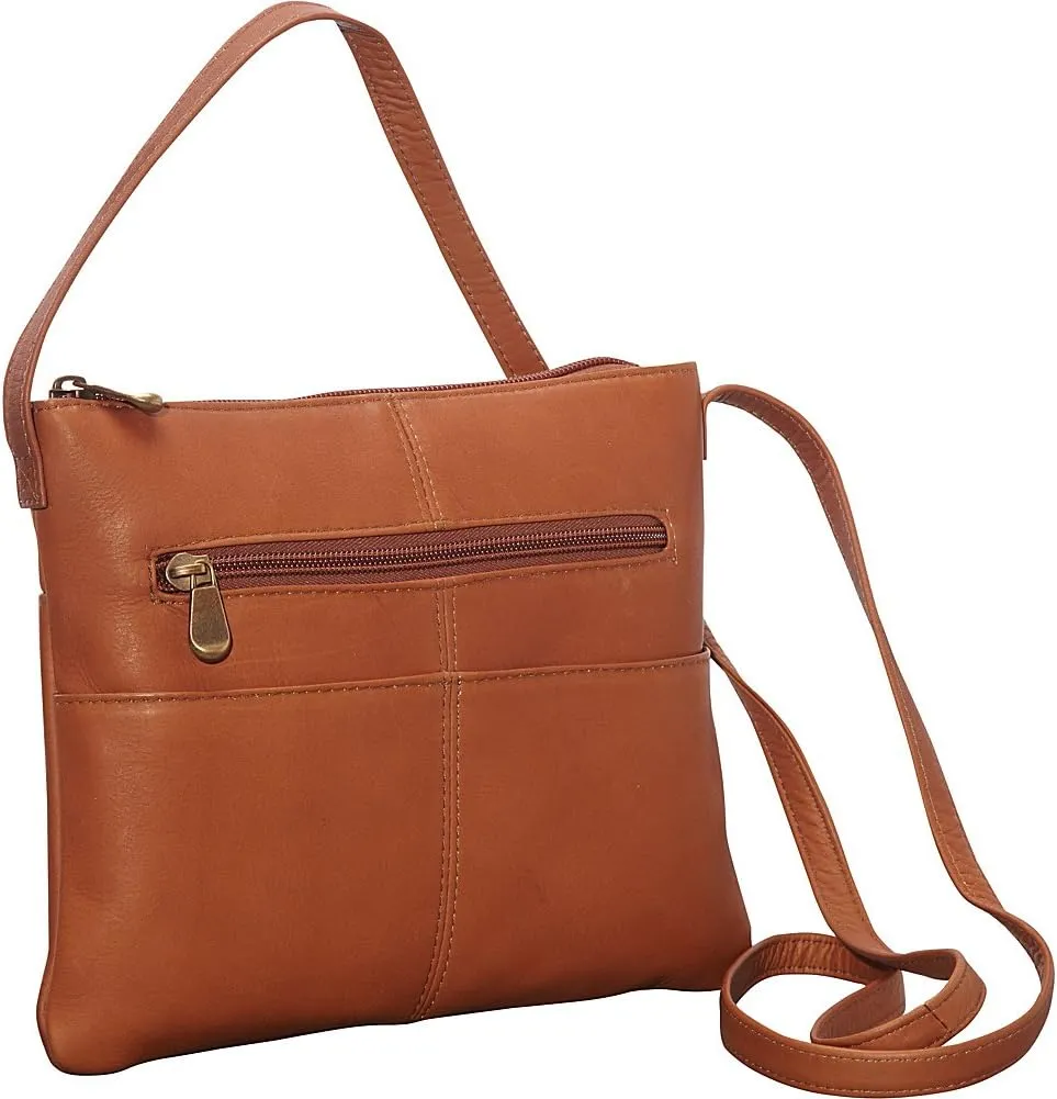 Le Donne Leather Slip Pocket Crossbody - Colombian Cowhide Leather Women’s Bag