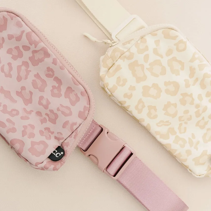 Leopard Pattern Women's Belt Bag