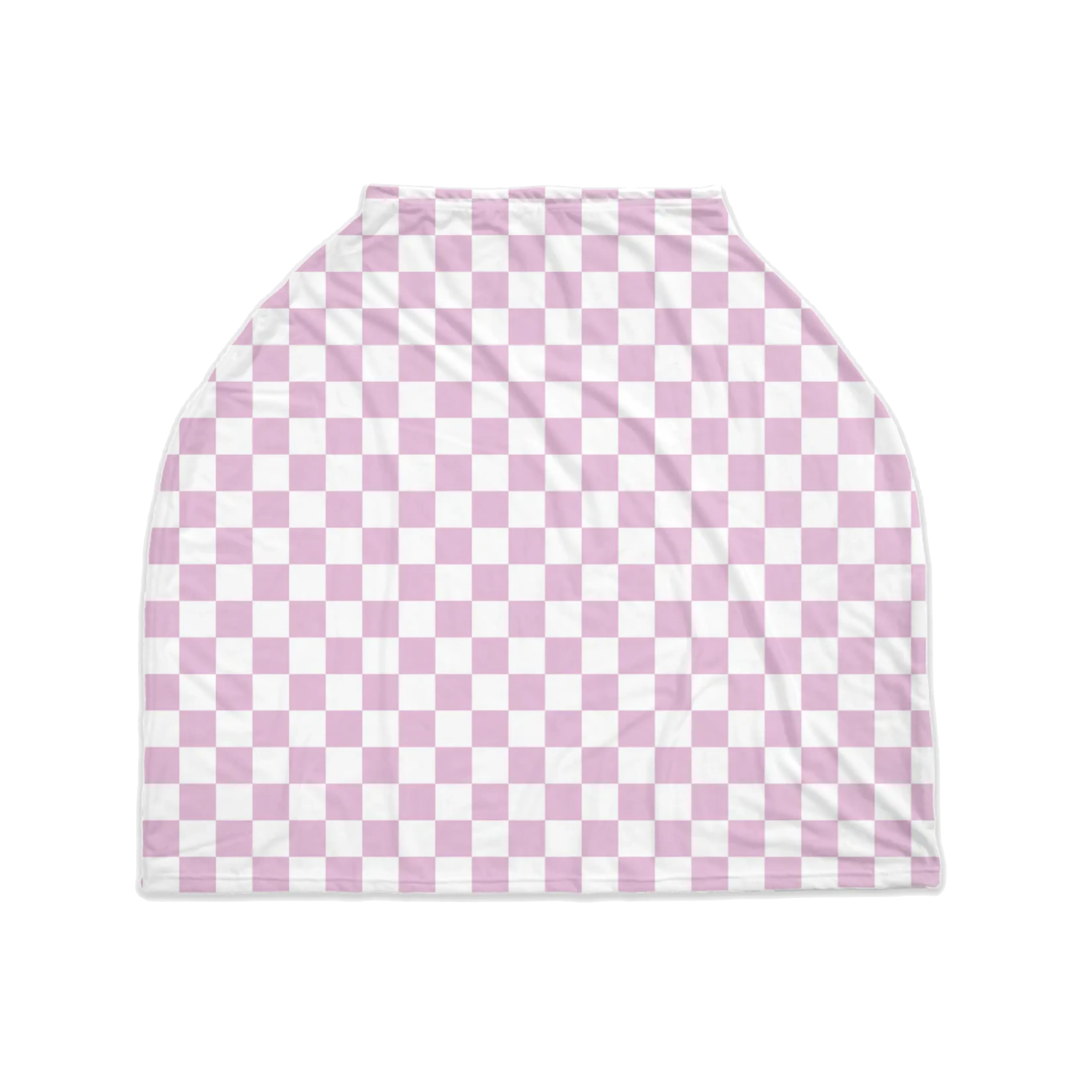 Lilac Checks Nursing Cover