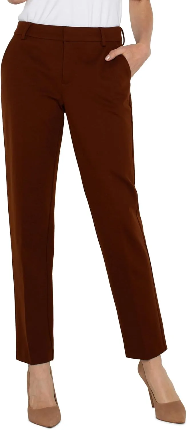 Liverpool Women's Kelsey Trouser Mid Rise Super Stretch Ponte