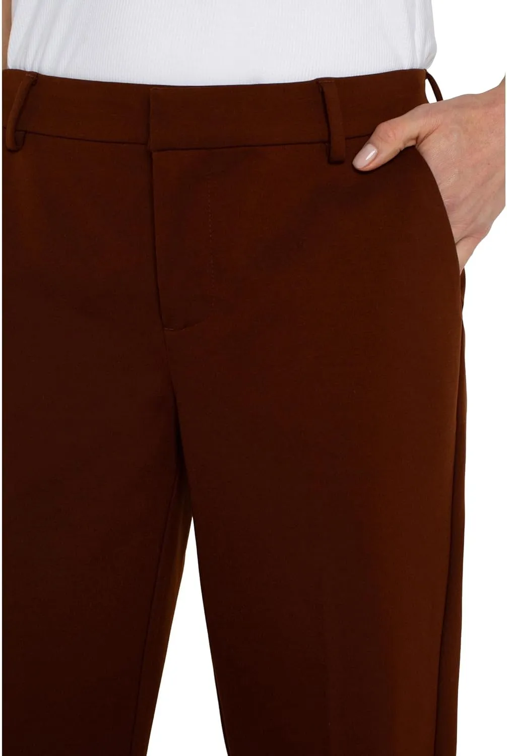 Liverpool Women's Kelsey Trouser Mid Rise Super Stretch Ponte