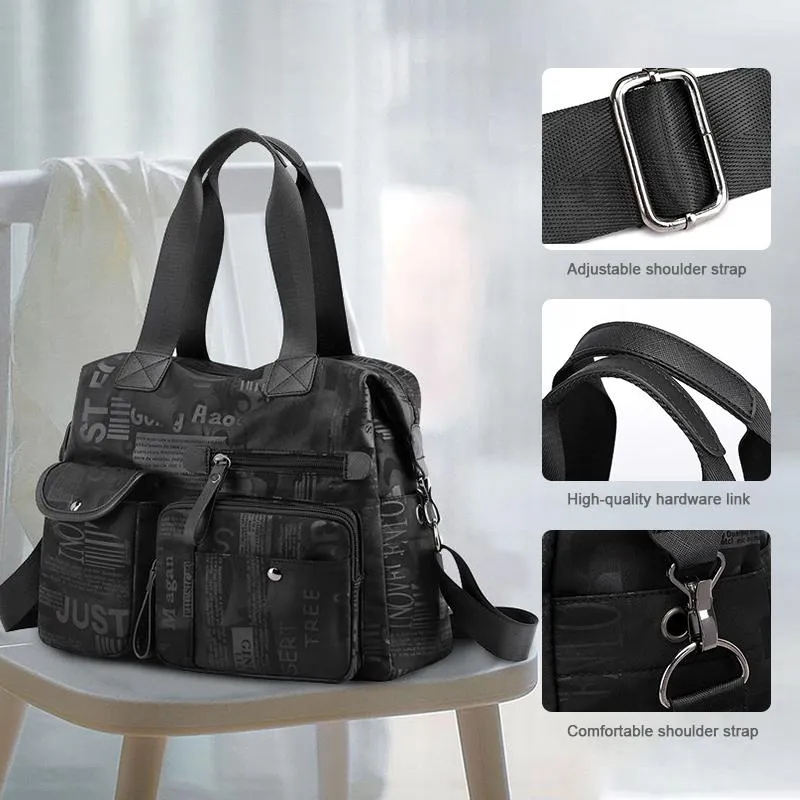 Luna | Vintage Print Crossbody Travel Bag
