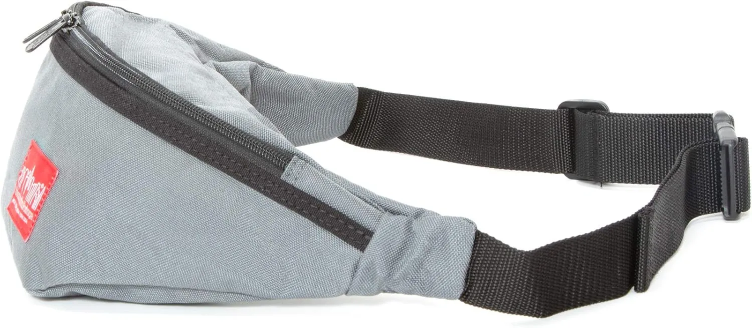 Manhattan Portage Brooklyn Bridge Waist Bag (GRY, men, women, water resistant, cross body, waist, buckle closure, 1000D)