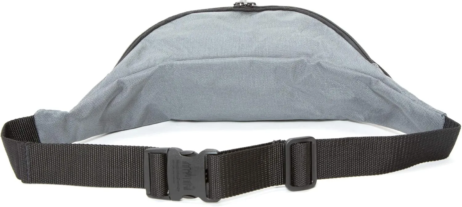 Manhattan Portage Brooklyn Bridge Waist Bag (GRY, men, women, water resistant, cross body, waist, buckle closure, 1000D)