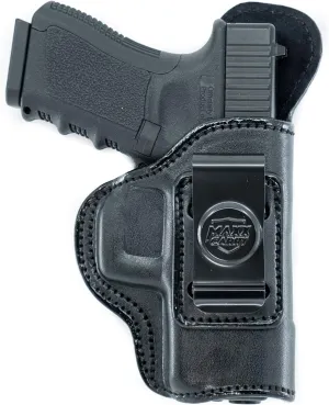 Maxx Carry IWB Leather Gun Holster for Beretta PX4 Storm Compact 9mm / 40ACP | S&W M&P M2.0 Compact 3.6 inch, M&P Shield M2.0 4 inch | Taurus TX22 LR