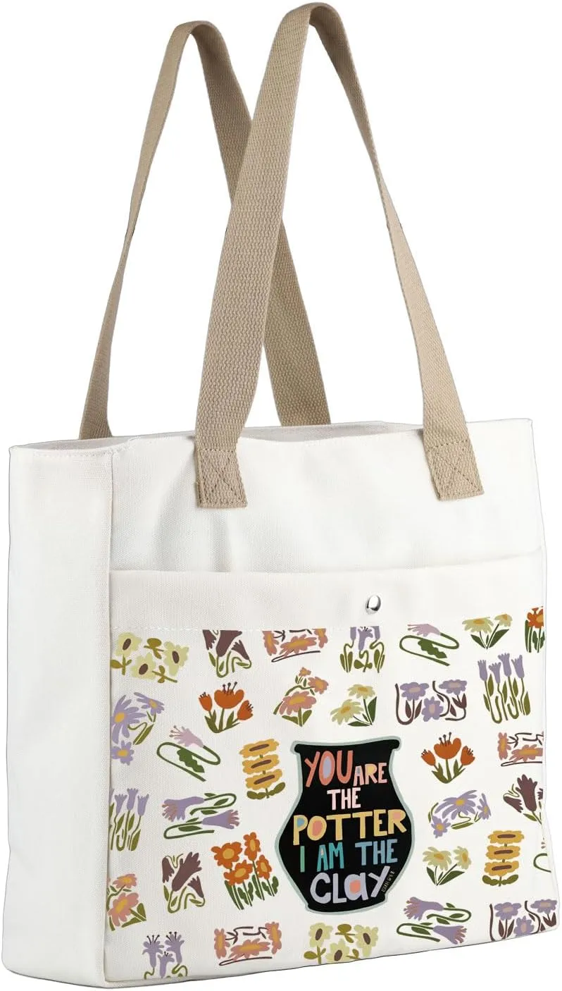 MBMSO Pottery Tote Isaiah 64:8 Pottery Artist Gift for Ceramic Lover You Are the Potter I Am the Clay Gift for Pottery Makers