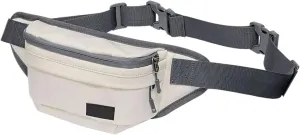 Men Women Resist Large Hiking Waist Bag Pack Carrying All Phones Running Walking Traveling(White)
