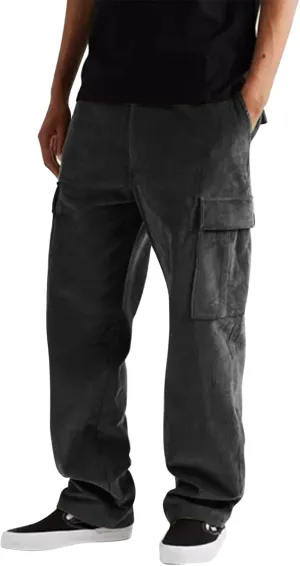 Men's Athletic Joggers Casual Gym Sweatpants Relaxed Fit Workout Running Track Pants with Pockets Mens Cargo Pants