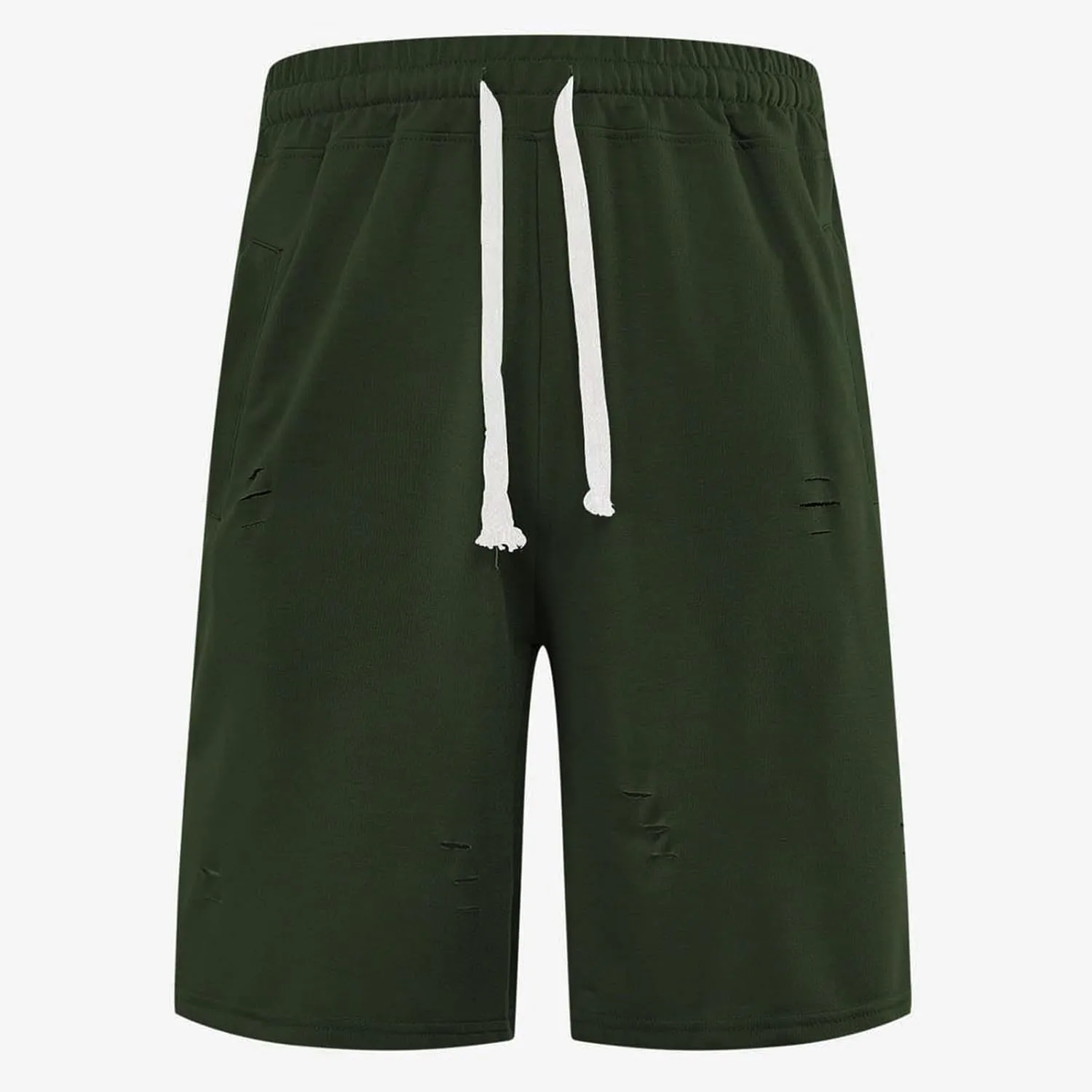 Men's Athletic Waffle Shorts Quick Dry with Pockets Bermuda Gym Running Workout Lightweight Activewear Trunks