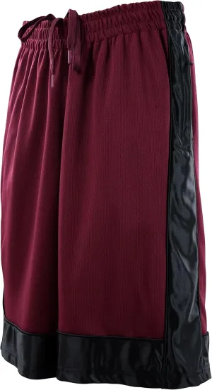 Mens Basketball Training Shorts with 3 Zippered Pockets