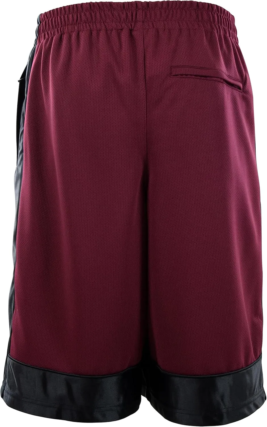 Mens Basketball Training Shorts with 3 Zippered Pockets