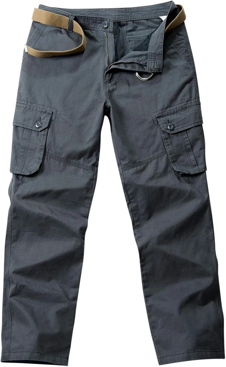 Mens Hiking Pants Outdoor Mens Cargo Pants Casual Lightweight Joggers Work Pants Multi-Pocket Military Pants
