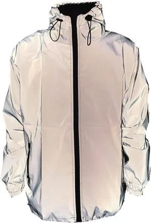 Men's Lightweight Windbreaker Water Resistant Reflective Jacket Cycling Running Zipper Coat Large