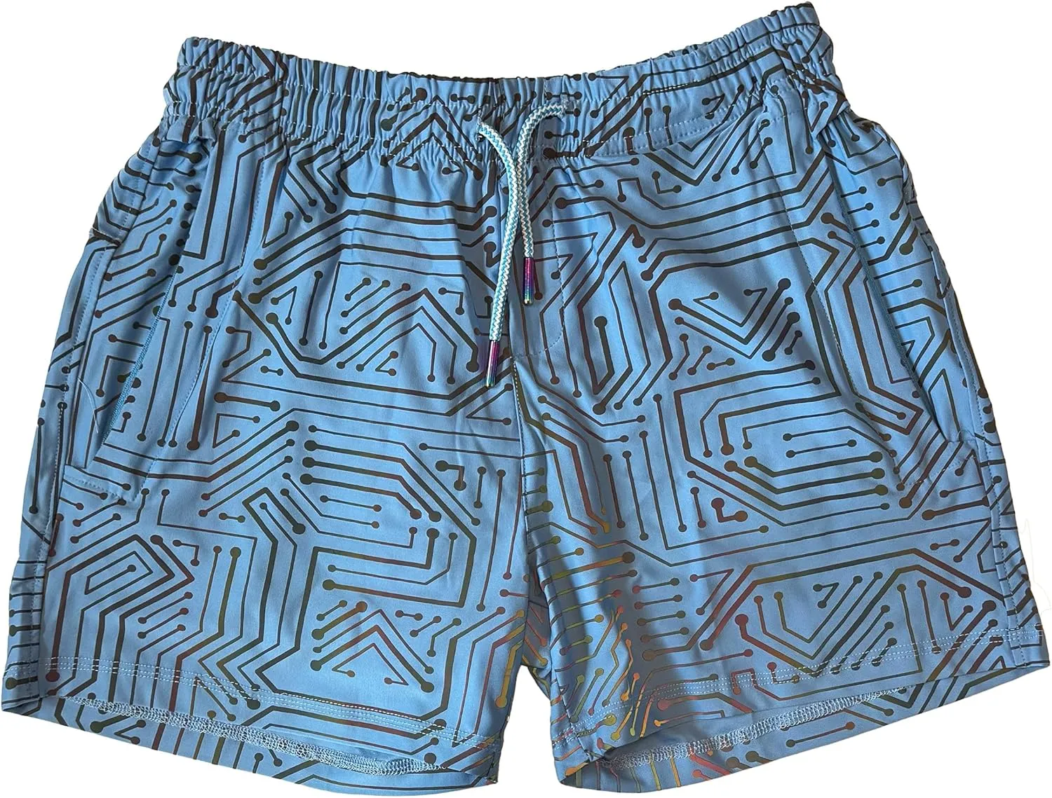Men's Party Booty 4in Inseam Shorts, Zippered Pockets, Rave & Festivals LGBTQ, Gay Weekender
