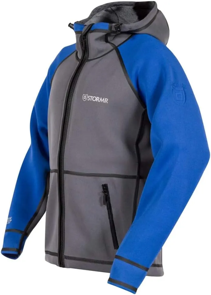 Men's Typhoon Neoprene Waterproof Windproof Warm Comfortable Maneuverable Foul Weather Jacket