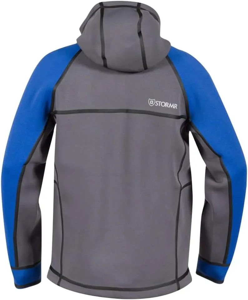 Men's Typhoon Neoprene Waterproof Windproof Warm Comfortable Maneuverable Foul Weather Jacket