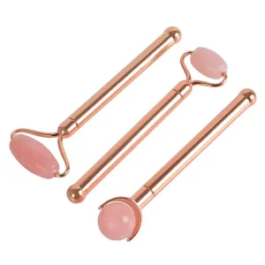 MERRYHAPY 1set Jade Face Massage Roller Natural Roller Multi-functional for Face Neck and Back for Home and Travel Spa Care
