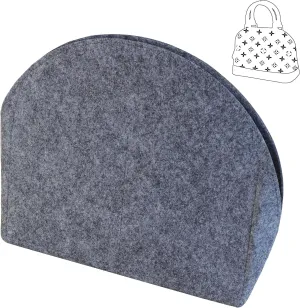 MISIXILE Felt Purse Alma BB PM Organizer Insert Shell Tote Organizer for Women Fits Alma BB PM Insert