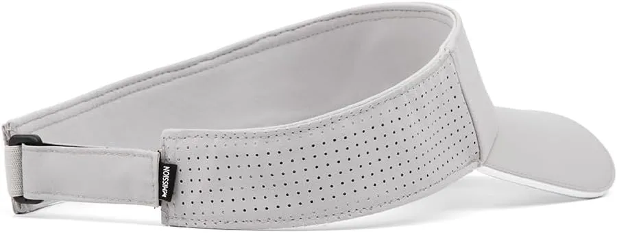 MISSION Structured Cooling Visor - Unisex One Size Cap for Tennis, Golf & Running - Lightweight & Durable