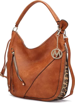 MKF Collection Hobo Purses for Women – PU Leather Handbag Womens Hobo Shoulder bag – Fashion Top Handle