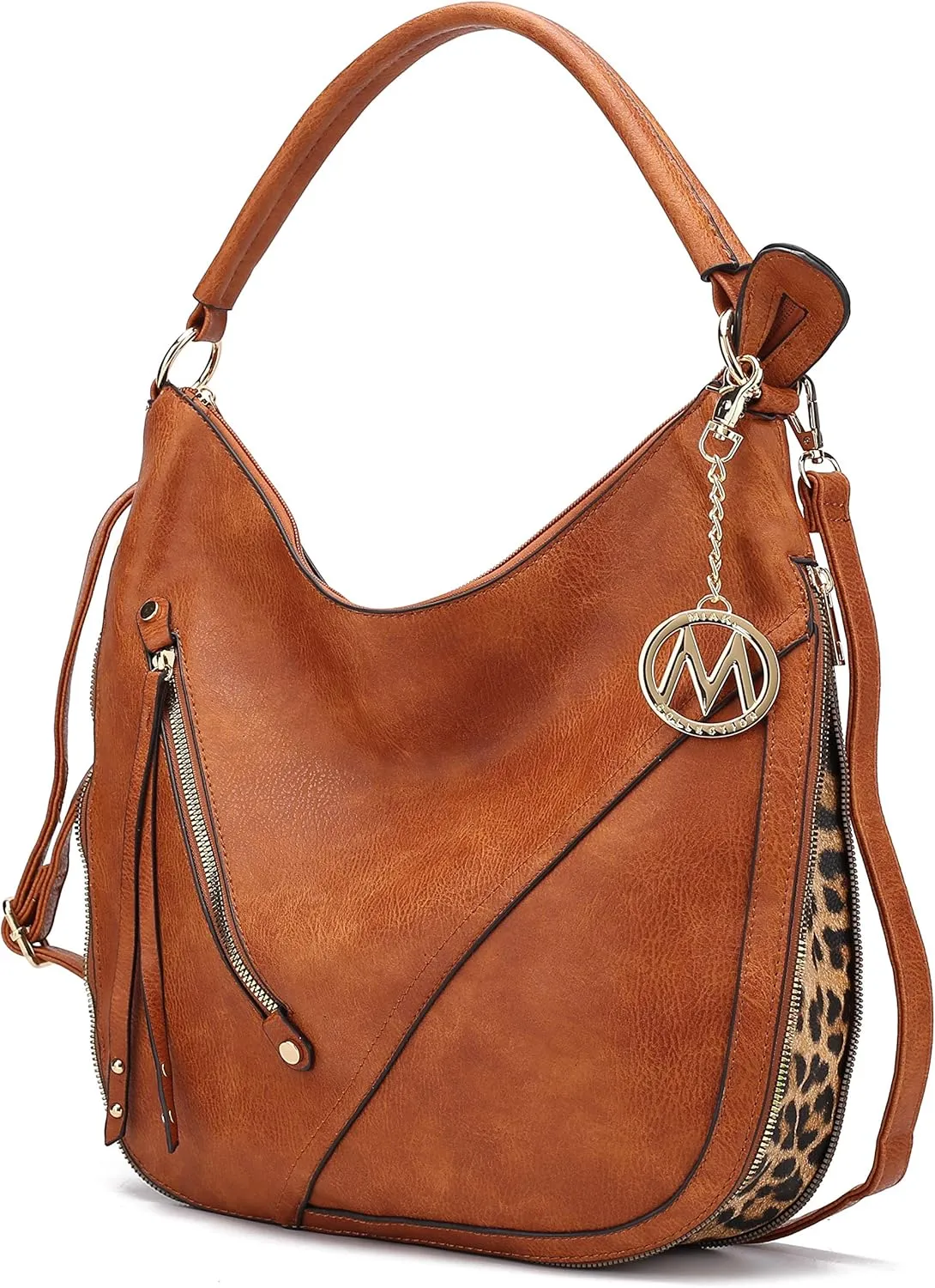 MKF Collection Hobo Purses for Women – PU Leather Handbag Womens Hobo Shoulder bag – Fashion Top Handle