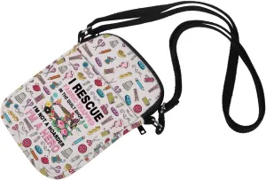 MNIGIU Funny Sewing Gift Quilter Gift Sewing Fabric Lover Sewing Humor Crossbody Bag for Quilter