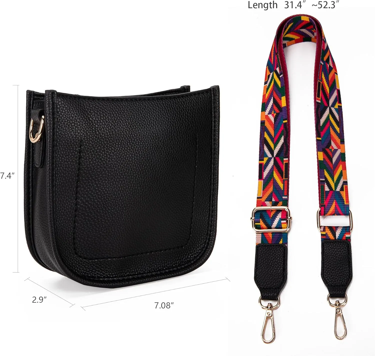Montana West Crossbody Bags for Women Multi Pocket Cross Body Bag Purses with Adjustable Strap