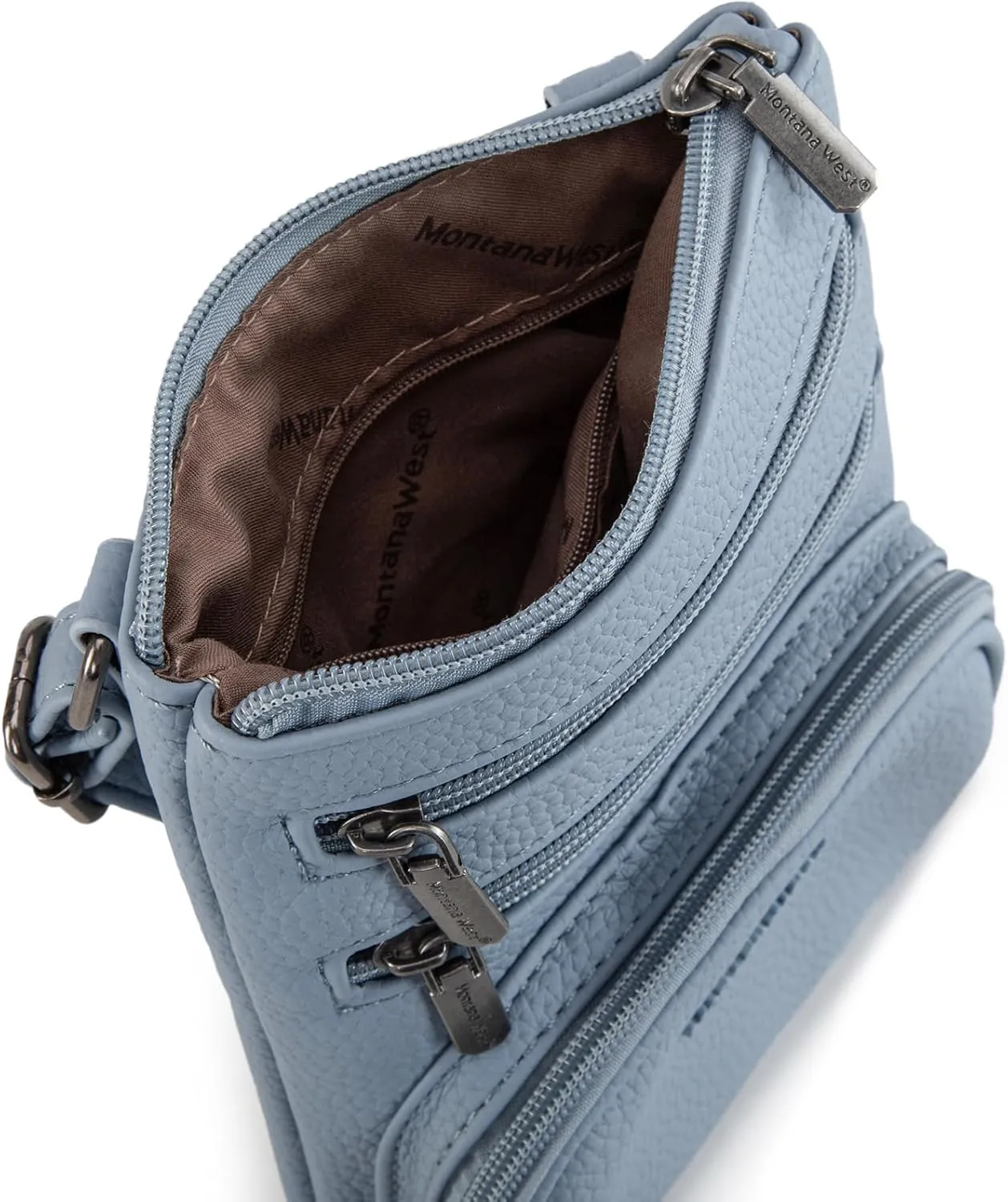 Montana West Small Crossbody Bag for Women Multi-Pocket Crossbody Purse