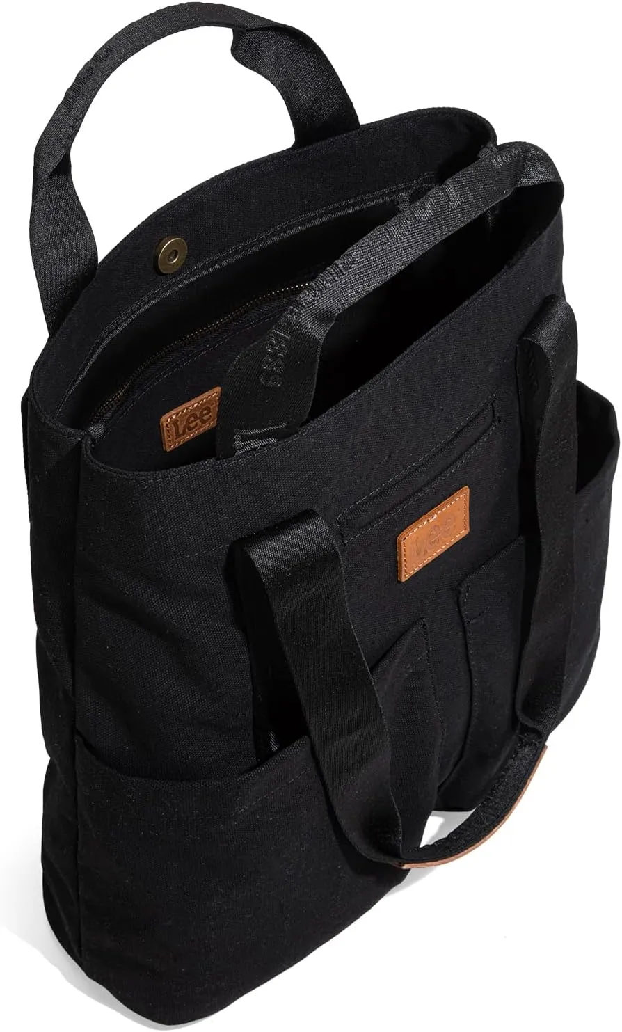 Montana West x Lee Canvas Tote Bag for Women with 2 Front Pockets Top-Handle Handbag & Shoulder Bag