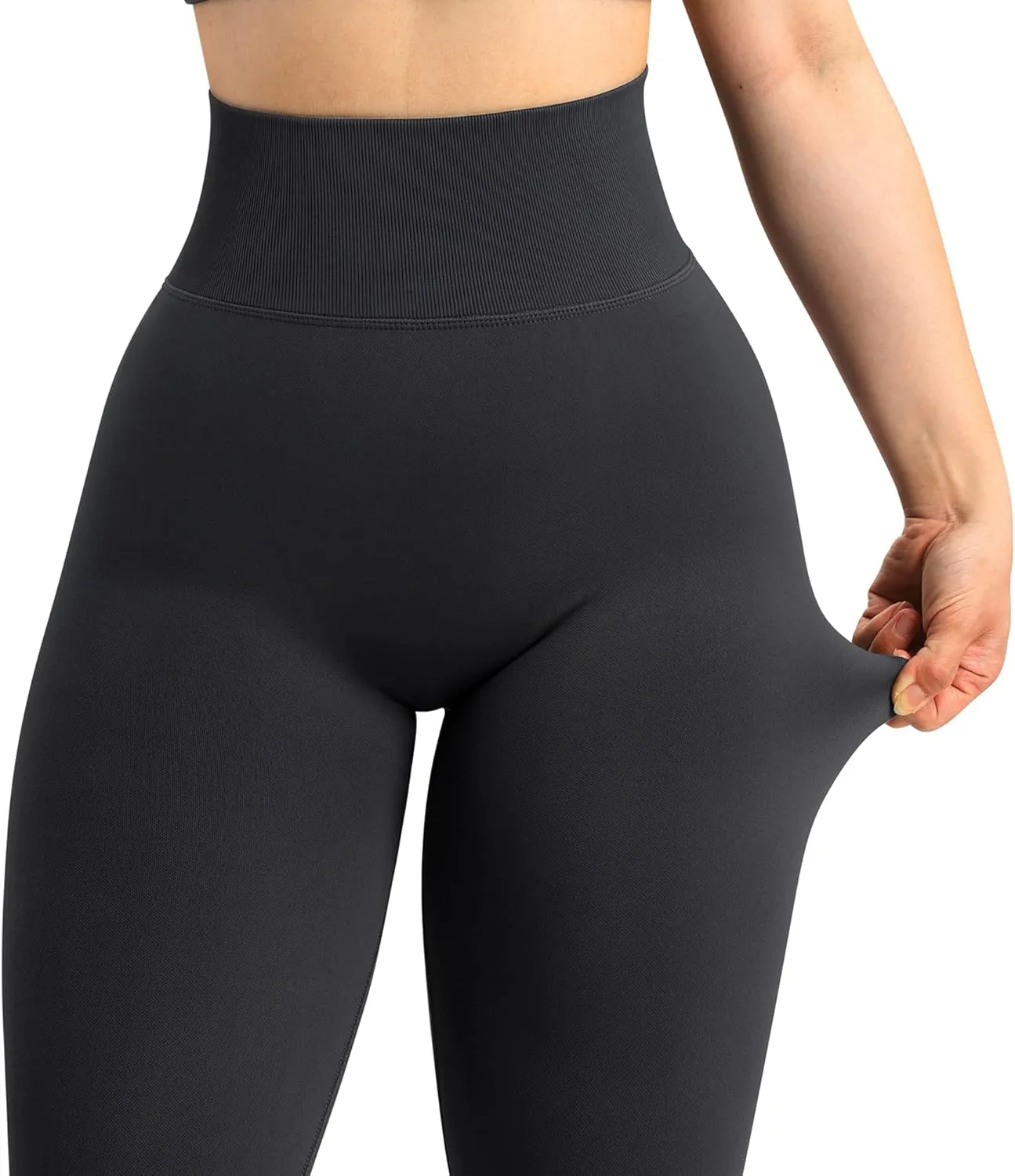 MOOSLOVER Seamless Butt Lifting Workout Leggings for Women High Waist Yoga Pants Compression Contour Tights