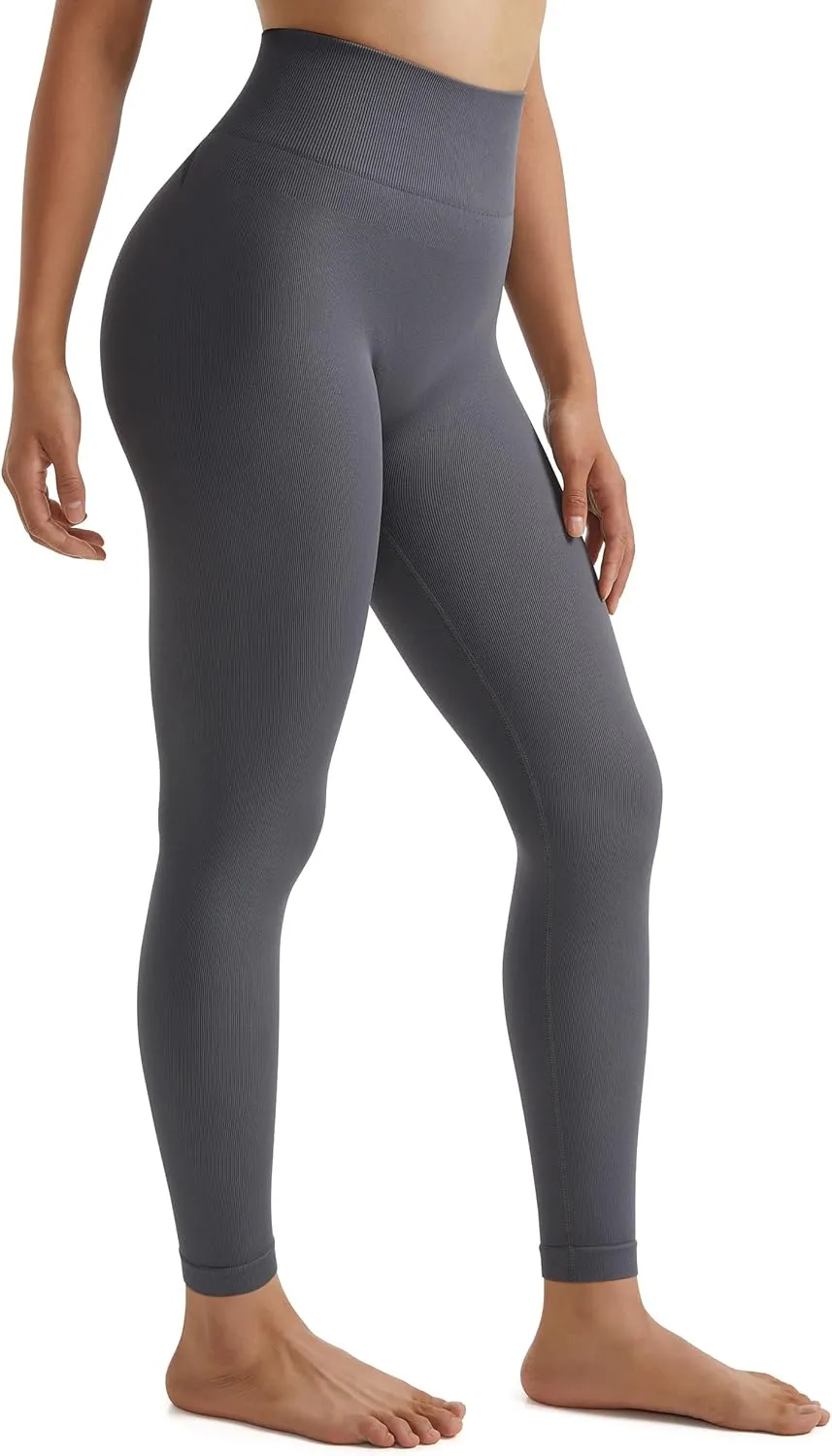 MOOSLOVER Seamless Butt Lifting Workout Leggings for Women High Waist Yoga Pants Compression Contour Tights